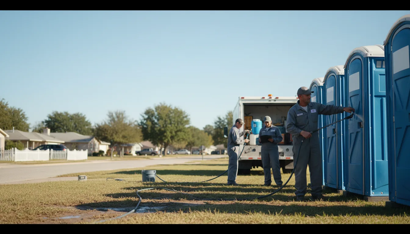 Long-Term Portable Toilet Rental in Streamwood, IL near me